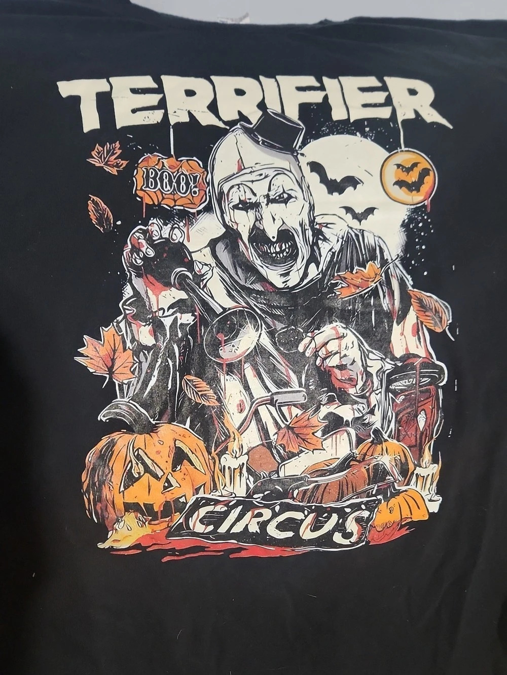 Graphic Short Sleeve Tee Black 2XL Like New
